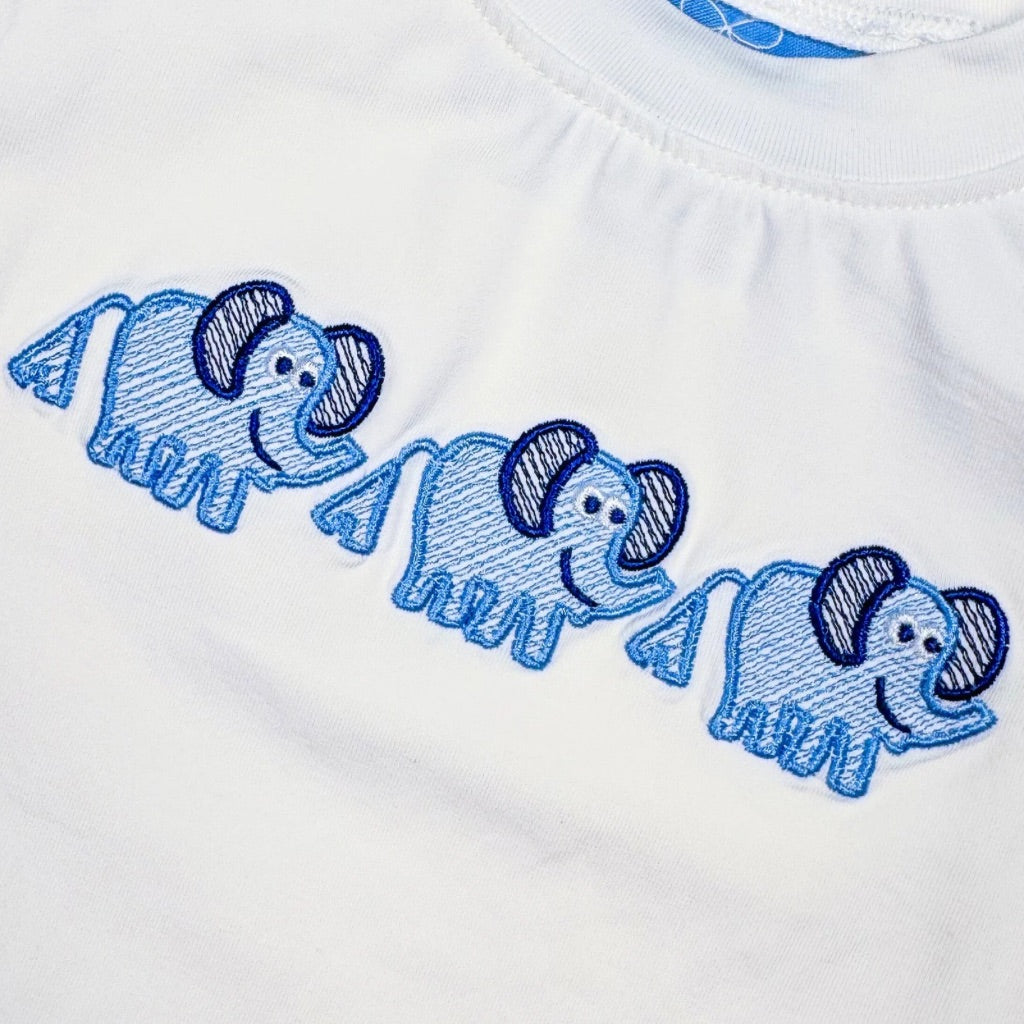 Elephant T-Shirt - Blue