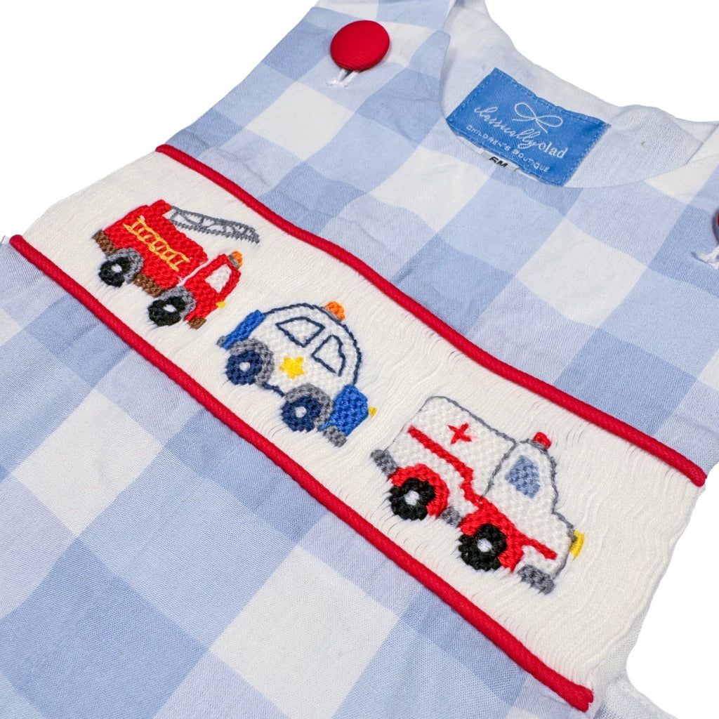 Smocked Emergency Services Jon Jon