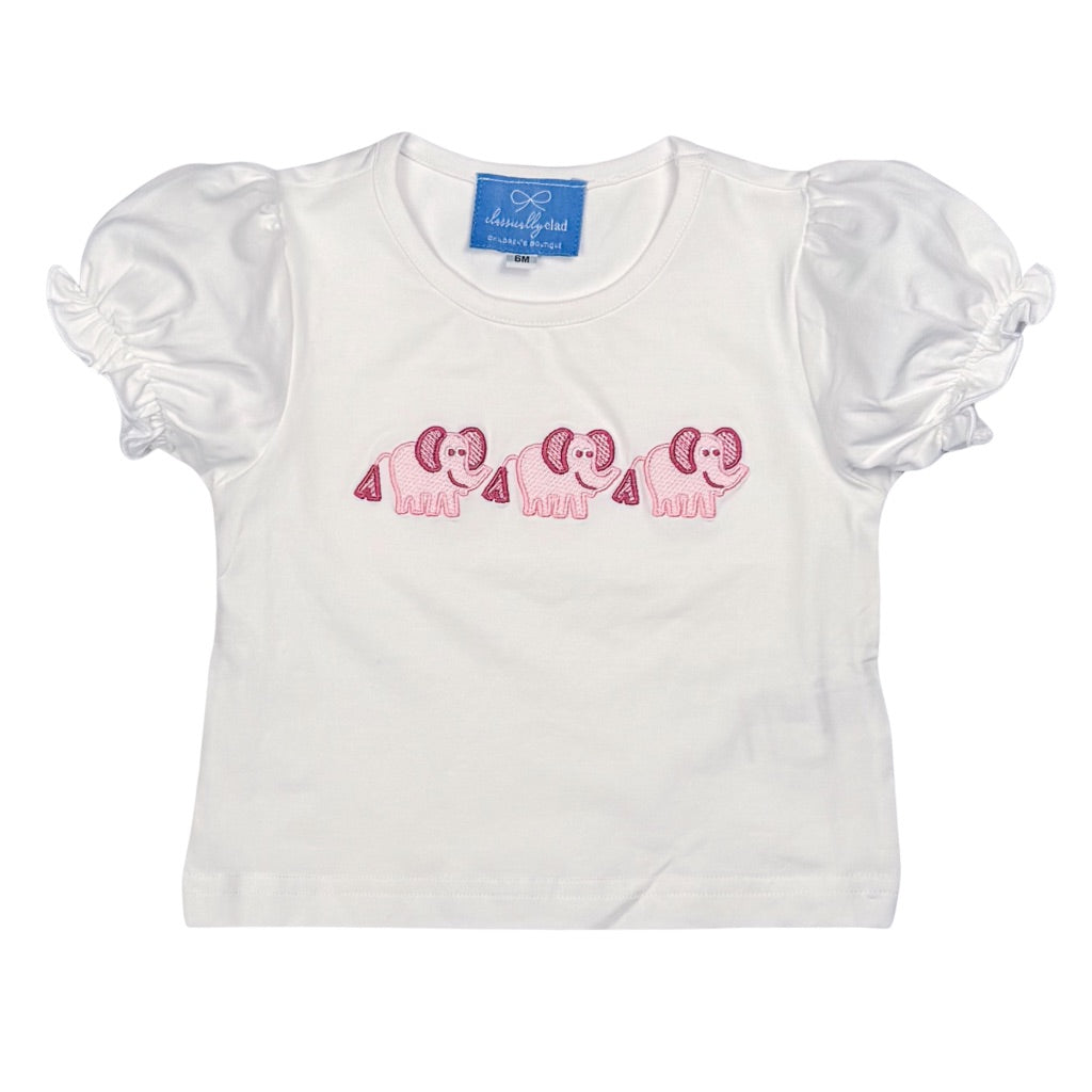 Elephant T-Shirt - Pink