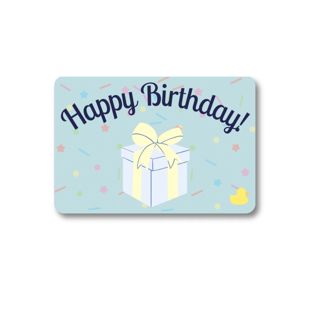 Happy Birthday Gift Card