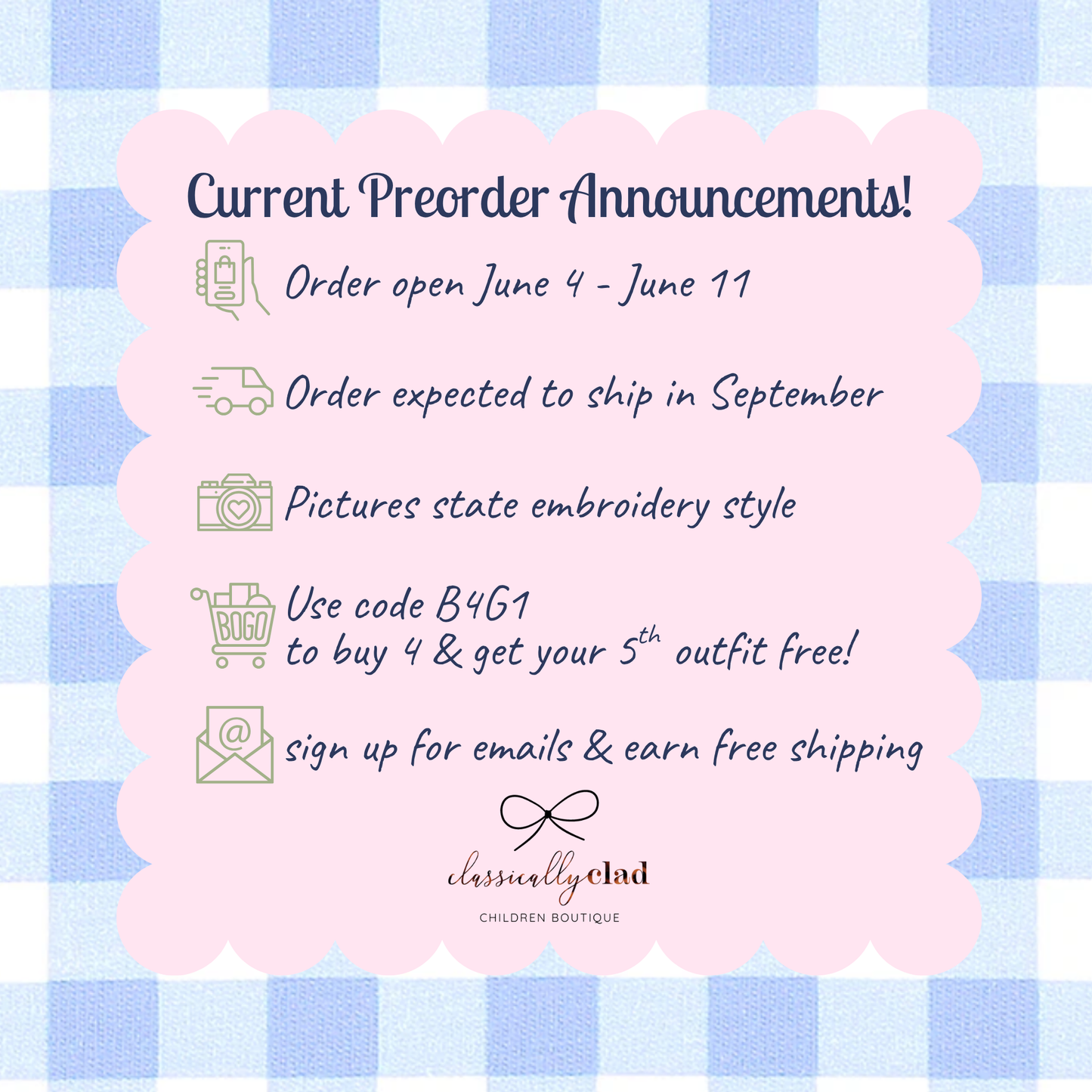 Preorder 02: Pastel Swiss Dot Custom Name Smock Bubble
