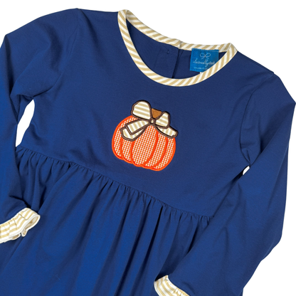 Bow Pumpkin Leggings Set
