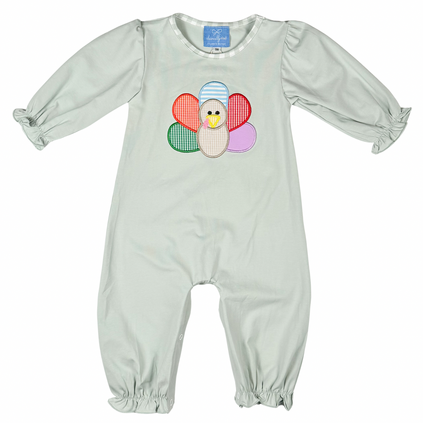 Colorfully Thankful Knit Romper