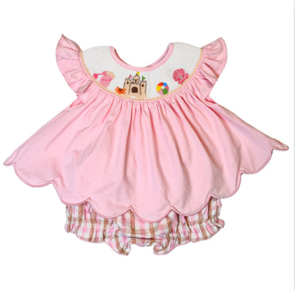 Smocked Beach Set