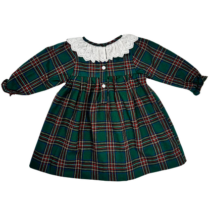 Green Plaid Dress Classically Clad Children's Boutique Green Plaid Dress Classically Clad Children's Boutique