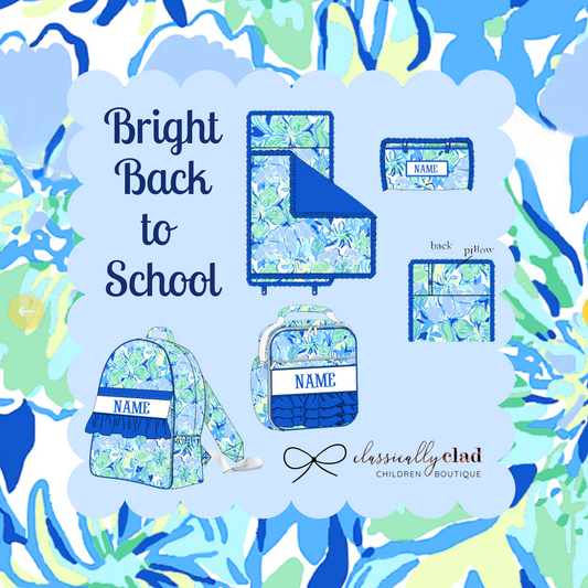 Preorder 01: Bright Name Smocked Bundle of 3
